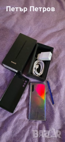 Samsung Galaxy Note 10 8GB RAM 256GB  Aura Glow ПЪЛЕН КОМПЛЕКТ!, снимка 6 - Samsung - 52018513
