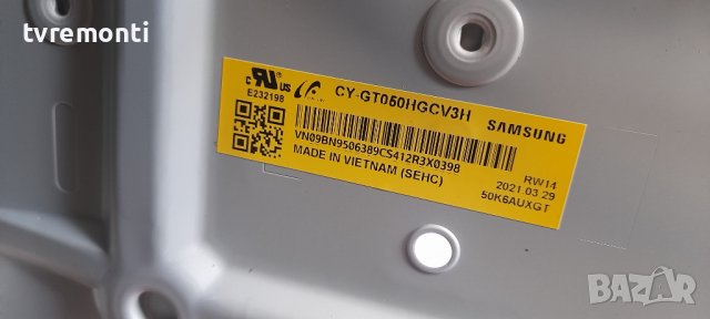ASSY PCB BOARD BN96-51826K FORSamsung UE50TU7092, снимка 5 - Части и Платки - 37149934