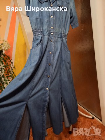 Лятна рокля от деним. Размер М, L. , снимка 2 - Рокли - 40522813