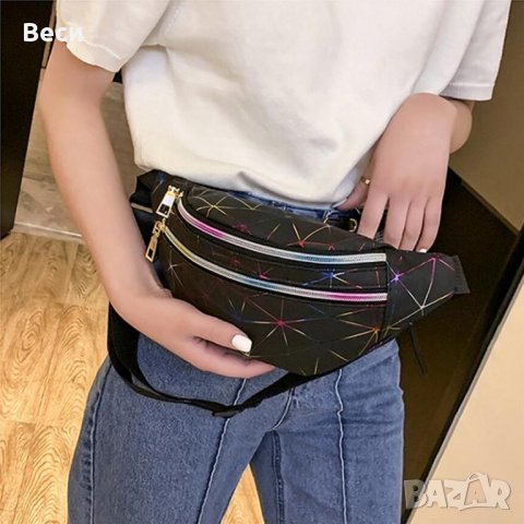 ПРОМОЦИЯ! Кожена Чанта за кръст / Паласка / Чанта за кръста, снимка 3 - Чанти - 30385186