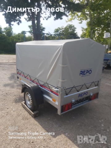 Туристическо ремарке REPO RPP с брезент и шпригли до 750kg., снимка 7 - Ремаркета - 52008531