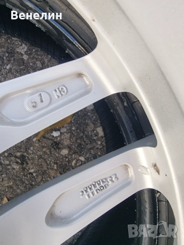 Алуминиеви джанти за Фолксваген, Ауди, Шкода 5х112х17цола , снимка 4 - Гуми и джанти - 52162661