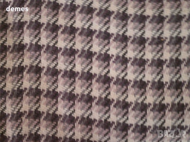  Кариран вълнен плат-1.60/1.50 м, снимка 3 - Платове и дамаски - 30955877