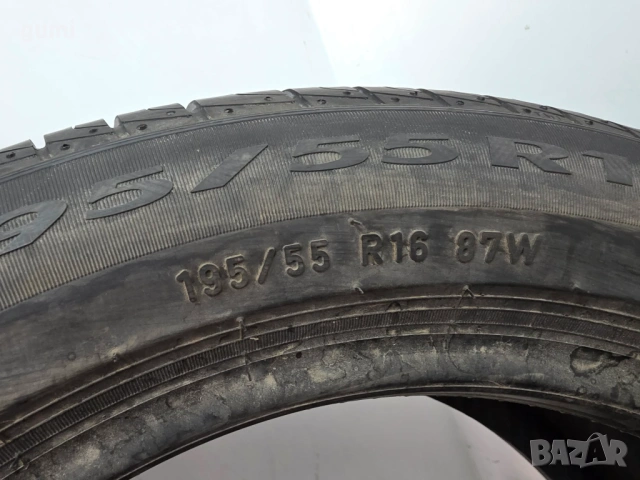 1бр летна гума 195/55/16 PIRELLI L05336 , снимка 2 - Гуми и джанти - 54027522