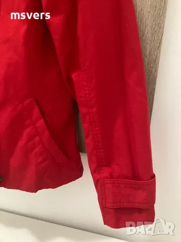 Яке на Benetton, червено, снимка 6 - Якета - 56550374