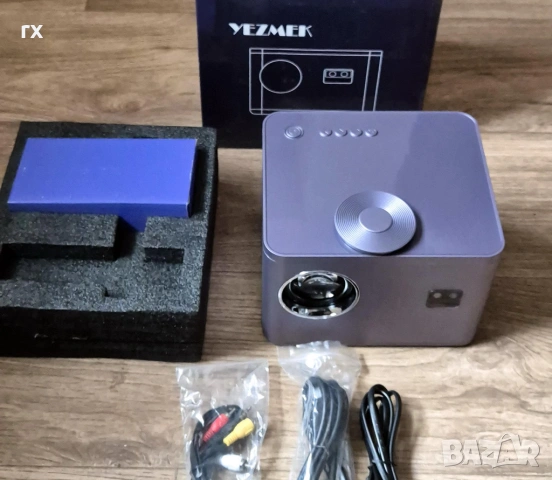 Проектор Yezmek AK-63 – Native 1080p Full HD, електронен Фокус, снимка 5 - Друга електроника - 53942466