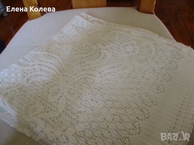 Дантели и ивица ленена панама, снимка 4 - Пердета и завеси - 31841132