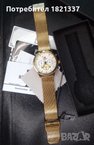 Луксозен мъжки часовник , снимка 3 - Луксозни - 51894751