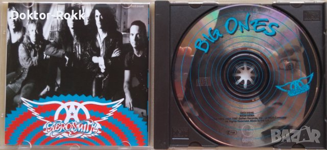 Aerosmith – Big Ones (1994, CD) , снимка 2 - CD дискове - 38351830