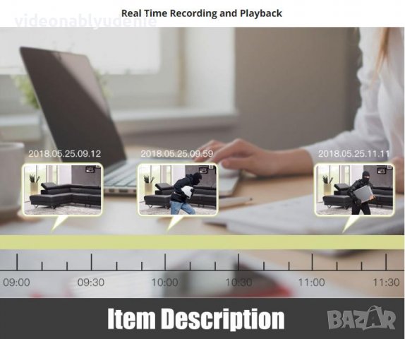 4K SUPER ULTRA HD ONVIF P2P H.265+ 16 Канален NVR за до 8 Mегапикселови IP Цифрови Камери, снимка 5 - IP камери - 38786057