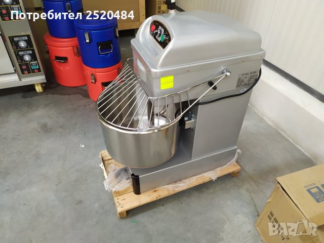 Тестомесачки 3 модела 21л, 35л, 64л спирални с въртящ басан! Чисто нови! ХИТ Цена 1499лв/766,43€, снимка 3 - Обзавеждане за заведение - 38238778