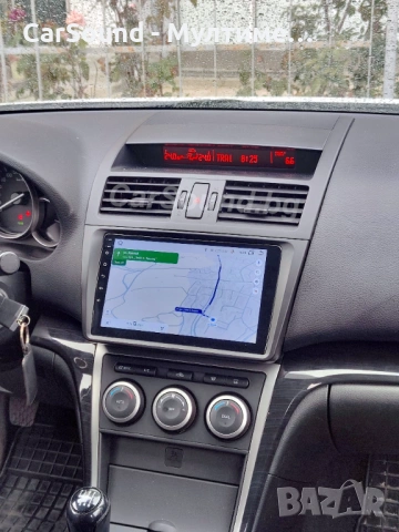 9" Мултимедия Mazda 6 2007-2012 Мазда Android 15 Навигация, снимка 4 - Аксесоари и консумативи - 45760539