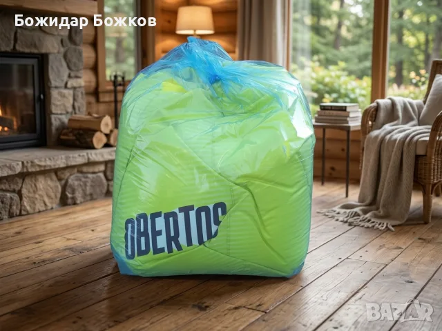 Пуф OBERTOS, нов, в защитна опаковка, снимка 2 - Дивани и мека мебел - 56143419