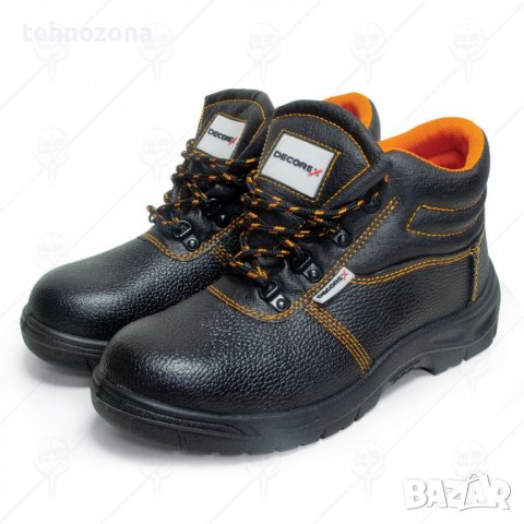 Работни кожени обувки тип боти с защита - бомбе, Decorex ADR в Мъжки боти в  гр. Пазарджик - ID39281840 — Bazar.bg
