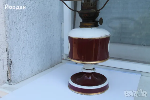 Стара газена лампа , снимка 9 - Антикварни и старинни предмети - 50380097