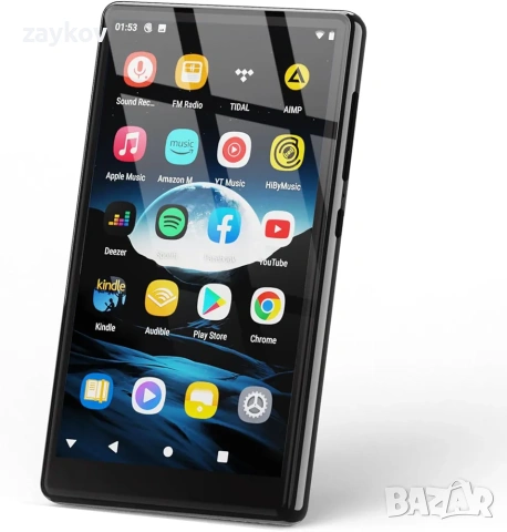 Преносим MP3 плейър 160GB с Bluetooth и WiFi, Android 5-инчов преносим MP4