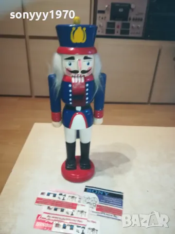 ЛЕШНИКОТРОШАЧКА 34Х15СМ ОТ ГЕРМАНИЯ 1210241931, снимка 4 - Антикварни и старинни предмети - 47559834