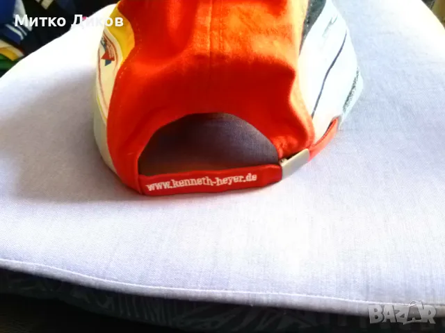 Uvex Kennet Heyer бейзболна шапка автомобилни спортове регулируема нова, снимка 3 - Шапки - 47521567