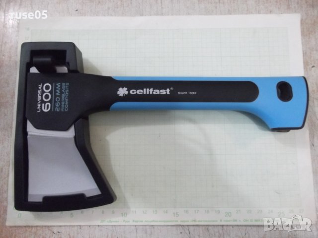 Брадва универсална "ERGO 0.6 кг / 26 см - CELLFAST" нова, снимка 8 - Други инструменти - 38066068