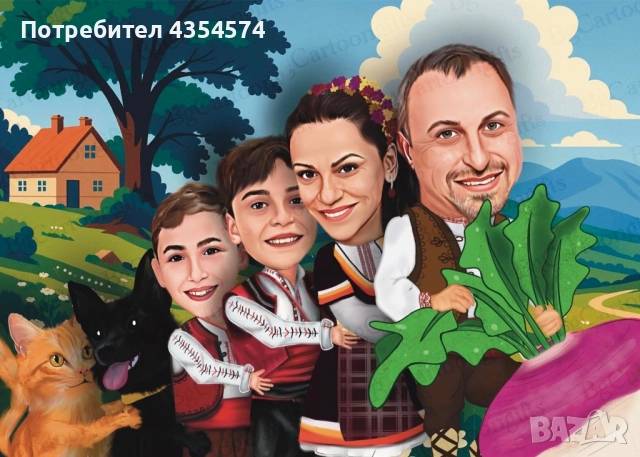 Дигитални карикатури, снимка 2 - Картини - 49352461