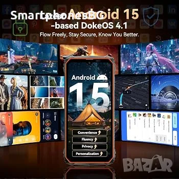 OSCAL Marine 2 24GB RAM 256GB ROM, с IP68 защита, снимка 9 - Телефони с две сим карти - 55920097