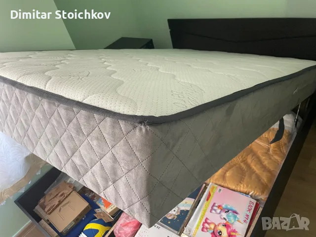 Спалня с матрак, ракла и гардероб, снимка 4 - Спални и легла - 55848630