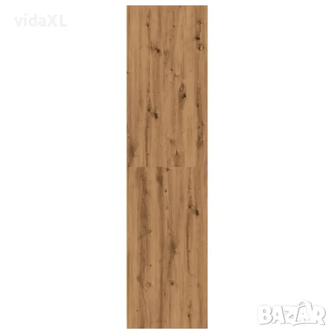 vidaXL Гардероб, дъб артизан, 30x50x200 см, инженерно дърво, снимка 5 - Гардероби - 56146890