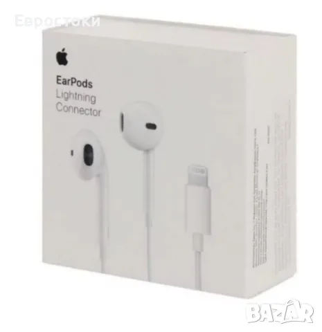 Слушалки Apple EarPods lightning connector, кабелни слушалки Apple EarPods с микрофон, оригинални, снимка 2 - Слушалки, hands-free - 47740615