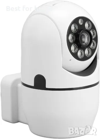 Въртяща се Wifi камера Jaxenor с директно включване в контакт, снимка 6 - Камери - 47649270