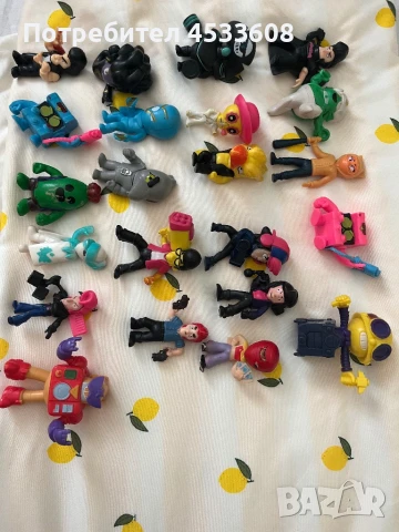 Продавам фигурки от braw stars