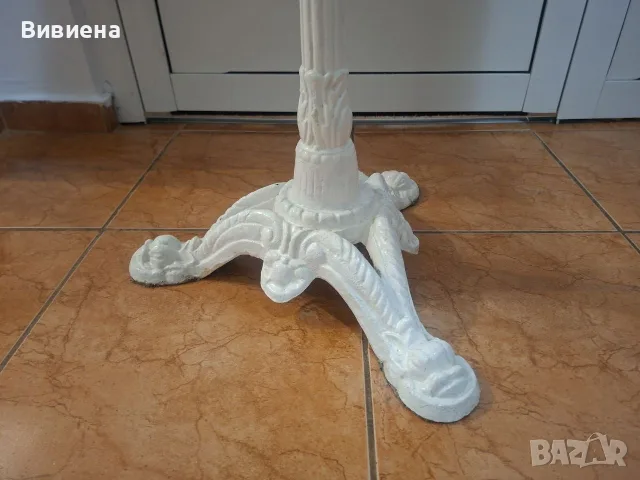 Винтидж маса с плот от естествено дьрво, снимка 4 - Маси - 56468021