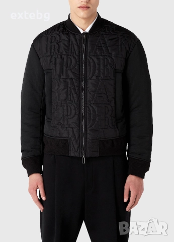 EMPORIO ARMANI оригинално бомбър яке разм.56, снимка 5 - Якета - 52542979