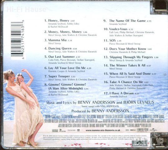 Mamma Mia, снимка 2 - CD дискове - 37466219