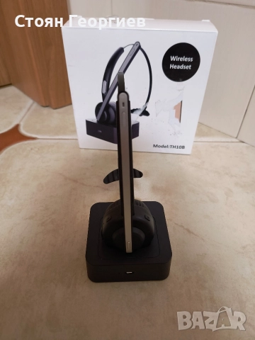 Безжични слушалки за кол център с микрофон TH10B