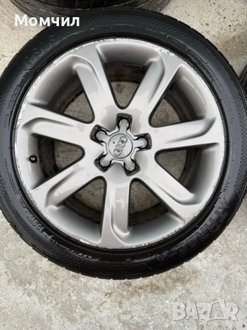 Audi алуминиеви джанти 8.5Jx18H2 ET32-5x112, снимка 4 - Гуми и джанти - 56316985