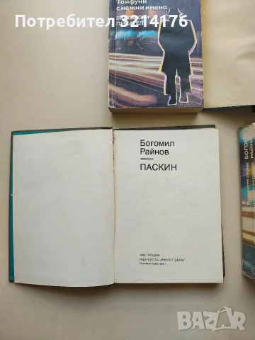 Голямата скука. Денят не си личи по заранта - Богомил Райнов, снимка 3 - Българска литература - 55831008