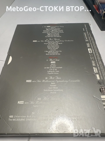 kiss simphony 2 диска, снимка 5 - CD дискове - 55826012