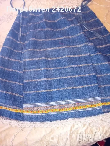 ръчно  тъкана  престилка, снимка 1