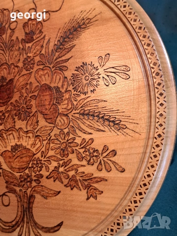 дървено пано за стена ръчна изработка 34/4, снимка 5 - Декорация за дома - 54163690