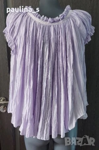 Два различни броя / Невероятна маркова туника от органичен памук , снимка 16 - Туники - 15087833