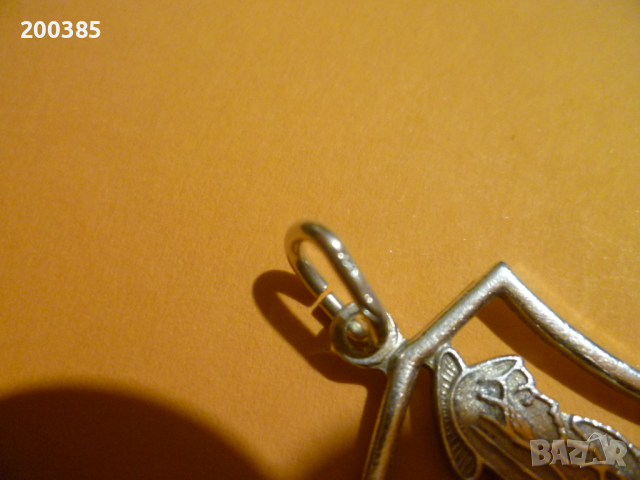 Оригинална сребърна висулка - ИКОНА, снимка 4 - Колиета, медальони, синджири - 44568728