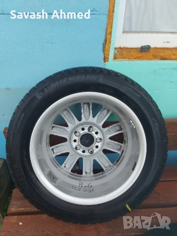 Продавам джанти с зимни гуми за Мерцедес, снимка 3 - Гуми и джанти - 52387074
