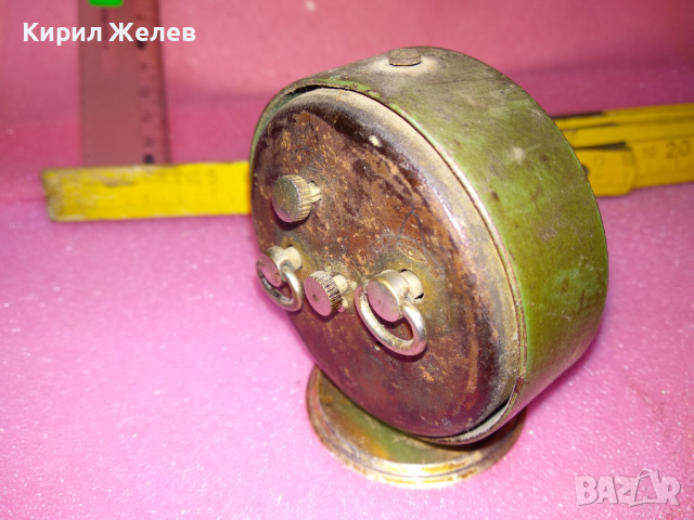 SLAVA MADE in USSR Стар КОЛЕКЦИОНЕРСКИ РУСКИ БУДИЛНИК МЕХАНИЧЕН НАСТОЛЕН ЧАСОВНИК СЛАВА СССР 36935, снимка 7 - Антикварни и старинни предмети - 44534268