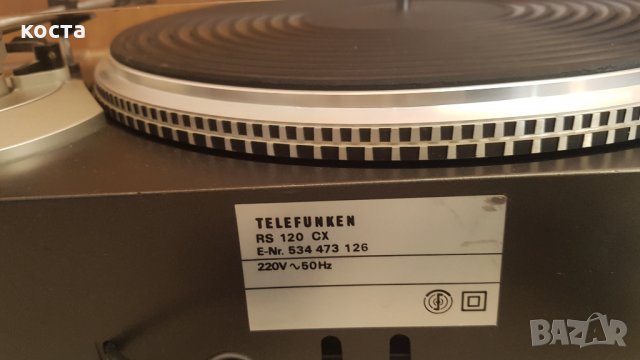 Telefunken RS 120 CX, снимка 13 - Грамофони - 31425806