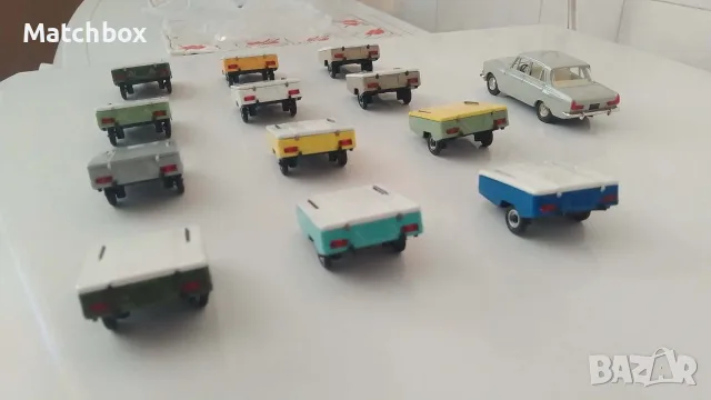Ремаркета СКИФ СССР Русия 1/43 , снимка 4 - Колекции - 50230393