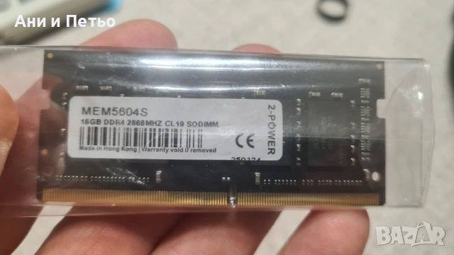 Рам памет 16GB DDR4 SODIMM 2666MHz CL19, снимка 3 - RAM памет - 53026428