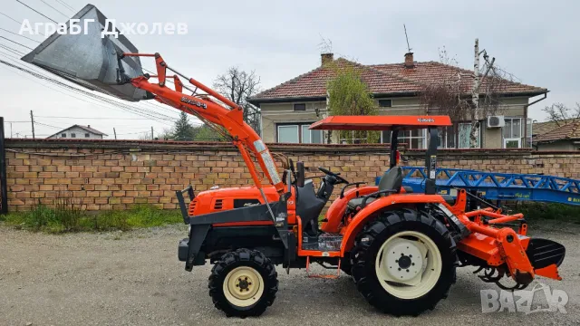 Японски трактор Kubota KL250H (High-speed) с челен товарач и фреза, 4х4, 25 кс, АграБГ Джолев, снимка 2 - Селскостопанска техника - 49739784