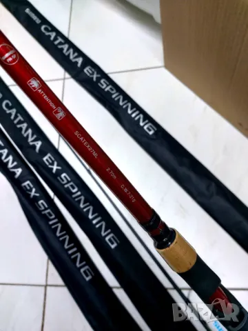 Shimano Catana ЕX Spinning 2.40m/2.70m 7-21g, 2.40m 3-14g, снимка 6 - Въдици - 49219215