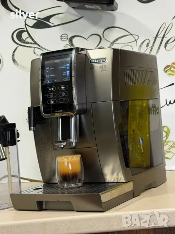 Кафемашина кафе автомат delonghi dinamica plus Bluetooth с гаранция, снимка 4 - Кафемашини - 55747051