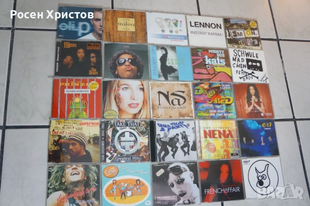 Оригинални CD макси сингли 43 бр. пакет за 10 Евро